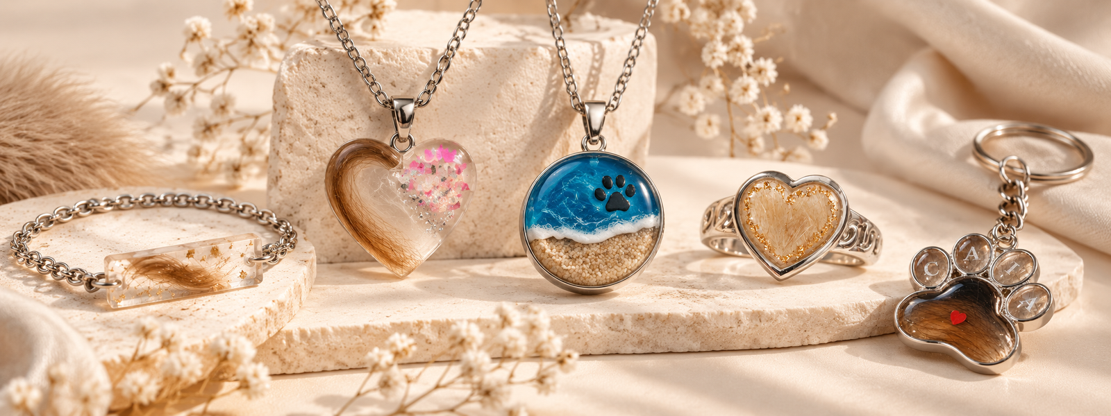 Joyas personalizadas con recuerdos de mascotas Aeternum